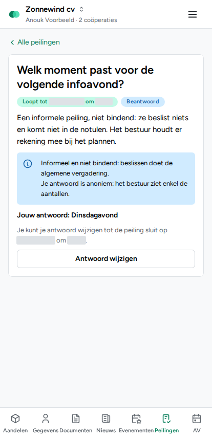 Peilingen: een peiling